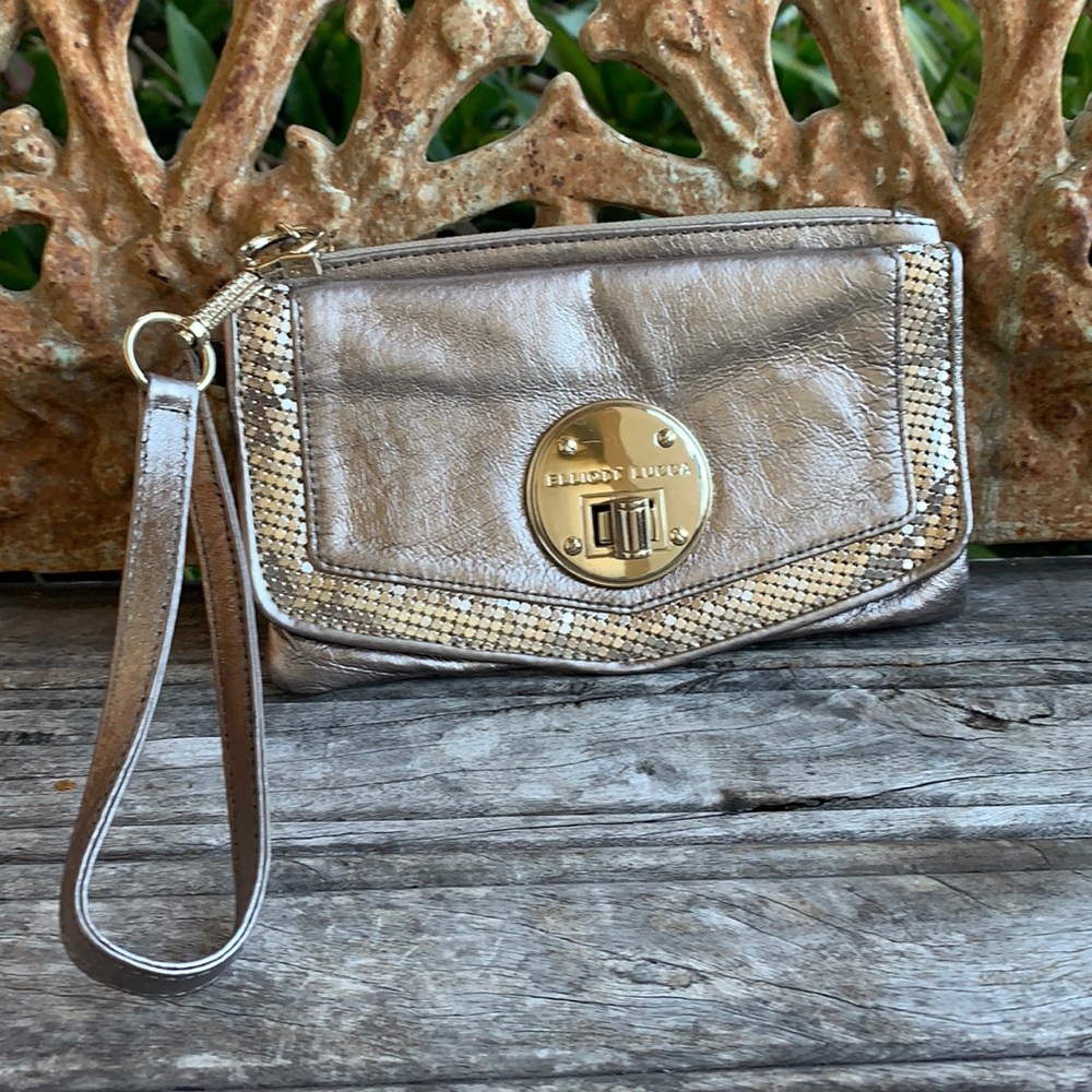 Elliot Lucca Muted Gold Wristlet